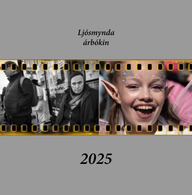 2025 ljósmynda árbókin book cover